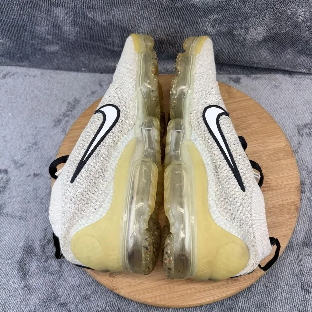 Nike Air VaporMax 2021 Flyknit Shoes Mens Size 12 Beige Sneakers DH4084-100